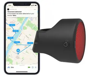 Invoxia GPS Bike Tracker 3. Gen / IoT GPS lokátor / Bluetooth / + ročné predplatné na pripojenie k sieti LoRa