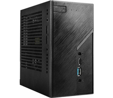 ASRock DeskMini H470 čierna / LGA1200 / 2x DDR4 / 2x 2.5" / VGA / HDMI / DP / LAN / Bez OS