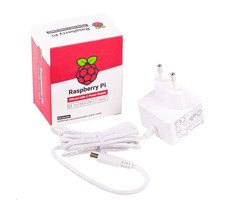 Raspberry Pi napájací zdroj USB-C 5.1V 3A pre Raspberry Pi 4B EU biela