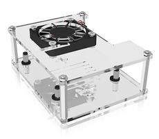 ICY BOX akrylové púzdro pre Raspberry Pi 2 B &amp; 3 B | B+