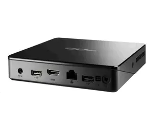Shuttle XPC nano NS02EV2 čierna / Mini-PC / Cortex-A53 / 2GB DDR3L / 16GB eMMC / GigE / Bez OS