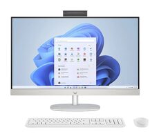 HP 27-cr0001nc AiO biela / 27" FHD / AMD Ryzen 5 7520U 2.8GHz / 16GB / 512GB SSD / AMD Radeon 610M / W11H