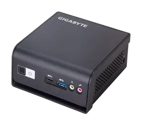 GIGABYTE Brix 5105 barebone / Celeron N5105 2.0GHz / 1x DDR4 / 1x M.2 slot / 1x HDMI + 1x DP / 2x USB