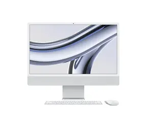 Apple iMac 24 4.5K M3 (2023) strieborná / 24" / Apple M3 / 8GB / 256GB SSD / Apple 8-core / macOS