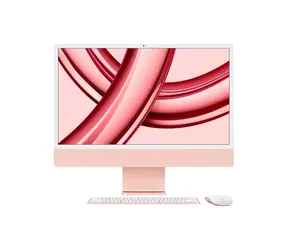 Apple iMac 24 4.5K M3 (2023) ružová / 24" / Apple M3 / 8GB / 256GB SSD / Apple 10-core / macOS