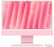Apple iMac 24 M4 (2024) ružová / 24" 4.5K / Apple M4 / 16GB / 512GB SSD / Apple 10-Core / macOS