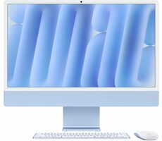 Apple iMac 24 M4 (2024) modrá / 24" 4.5K / Apple M4 / 16GB / 256GB SSD / Apple 8-Core / macOS