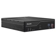 Shuttle XPC slim DH670V2 čierna / LGA1700 / 2xDDR4 / 1xSATA / 2x M.2 / 2x2.5GLAN / Bez OS