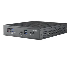Shuttle XPC slim DS50U5 čierna / IntelCore i5-1335U 1.3GHz / 2xDDR5 / 1xSATA / 2x M.2 / 2xGLAN / Bez OS