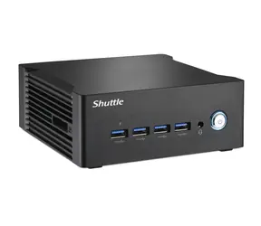 Shuttle XPC nano NA10H7 čierna / RYZEN 7-8845HS 3.8GHz / 2xDDR5 / 1xSATA / 2x M.2 / 2xGLAN / Bez OS