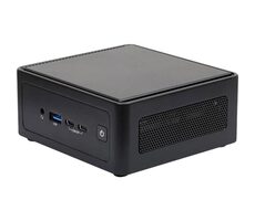 ASRock Barebone NUCS-Box-1340P / 2x DDR4 3200MHz / 1x USB4 / 1x Intel 2.5GbE LAN / 2x HDMI 2.0b + 2x DP 1.4a / Bez OS