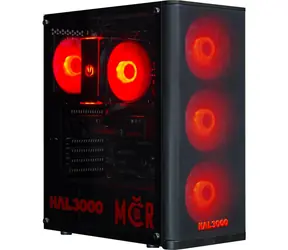 HAL3000 MČR Finale Pro čierna / Intel i5-14400F 2.5GHz / 32GB / RX 9060 XT 16GB / 1TB SSD / Wi-Fi / W11H