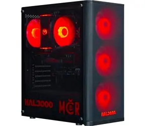 HAL3000 MČR Finale Elite čierna / AMD RYZEN 7 5700X 3.4GHz / 32GB / RX 9060 XT 16GB / 1TB SSD / Wi-Fi / W11H
