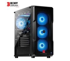 Lynx Challenger (10463147) čierna / AMD RYZEN 7 7800X3D 4.2GHz / 32GB / 2TB SSD / Nvidia RTX 5070 Ti 16GB / W11H