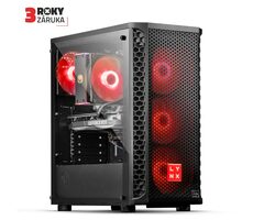 Lynx Challenger (10463149) čierna / AMD RYZEN 7 5700X 3.4GHz / 32GB / 1TB SSD / Nvidia RTX 5070 12GB / W11H