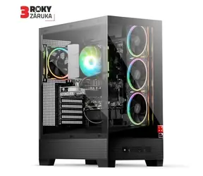 Lynx Challenger (10463171) čierna / Intel Core i5 14400F 2.5GHz / 32GB / 1TB SSD / Nvidia RTX 5060 Ti 16GB / W11H