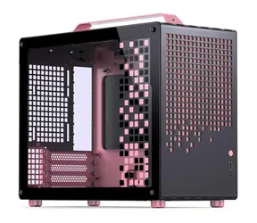 PC Mironet Herný Suitcase AMD R5 9600 RX9060 XT Čierno-ružová Bazzite