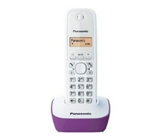 Panasonic KX-TG1611FXF / prenosný telefón / CLIP / pamäť na 50 mien / purpurový