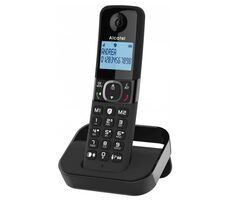 Alcatel F860 čierna / bezdrôtový telefón / LCD displej