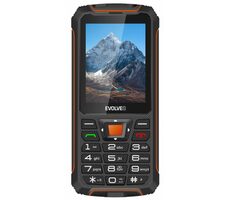 Evolveo StrongPhone Z6 čierno-oranžová / 2.8" / 2MP / Dual-SIM / IP68 
