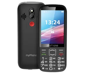 MyPhone HALO 4 LTE čierna / 3.5 "/ FM / 2MP / micorSD / SOS funkcie