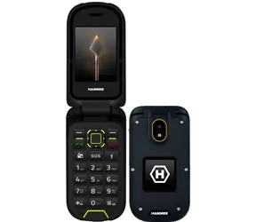 MyPhone Hammer Bow LTE čierna / 2.4 "/ 2MPx / BT / FM / microSD / DualSIM / IP68
