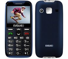 Evolveo EasyPhone XR + stojanček modrá / 2.3" / 0.3MP / SOS / microSDHC