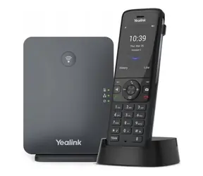 Yealink W78P SIP DECT (základňa + rúčka W78H) / VoIP telefón / 10x SIP / až 10 DECT rúčok