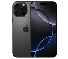 Repasovaný - Apple iPhone 16 Pre 256GB čierny Titan eSIM-only Akosť B / repasovaný