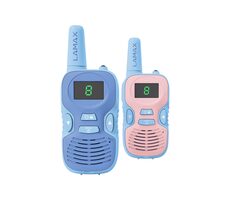 Lamax TalkieKid1 / 2x detská vysielačka / LED displej / 3x AAA batéria