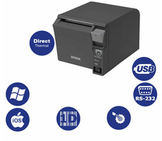 EPSON TM-T70II / Pokladničné / Termo / RS-232 / USB / sivá