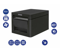 Citizen CT-E351 (LAN) čierna / Pokladničná termotlačiareň / 203dpi / USB / LAN / rezačka / zdroj / čierna
