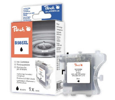 Peach Ink Cartridge čierna, XL-Yield, kompatibilná s Brother LC-985bk