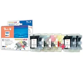 Peach LC-1000XL a LC-970XL alternatívnych cartridge pre Brother / 3x + 3x / MultiPack +