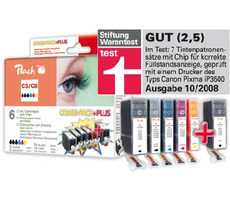 Peach PGI-5 / CLI-8 alternatívny cartridge / 2x26, 4x14 ml Combi-Pack Plus