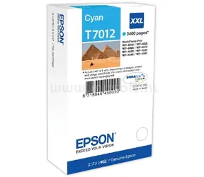 Epson T7012 originálny cartridge / 3.400 strán / Modrá