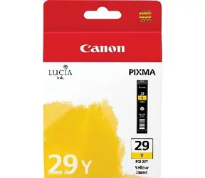 Canon PGI-29 Y originálny cartridge / Žltá