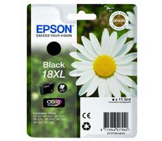 EPSON T1811 originálny cartridge 18XL / XP-405, 305 / Čierna