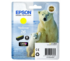 Epson T2614 originálny cartridge / XP-700 / Žltá