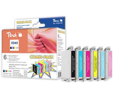 Peach alternatívne cartridge / Epson Stylus Photo R300, RX500 / combipack