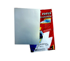 Samolepiace fólie, strieborná, matná, A4, 145 g/m2, 1200dpi, 10 listov, pre laserové tlačiarne, L