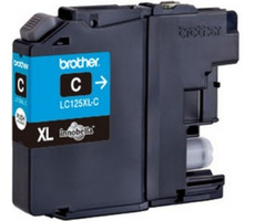 Brother LC-125 originálny cartridge modrá / MFC-J4410DW / 1200 strán / Modrá