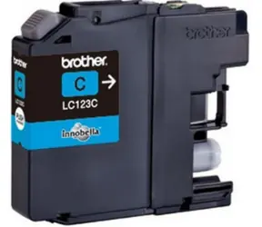 Brother LC-123 originální cartridge modrá