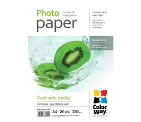 Colorway Obojstranný fotopapier A4 (matný) - 220g/m2 20ks