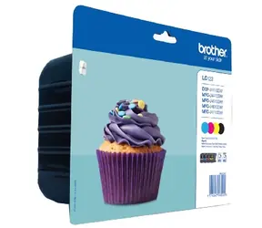 Brother LC-123VALBP originální cartridge