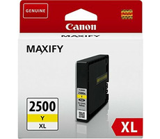 Canon PGI-2500XL Y / originálny cartridge / žltá