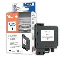 Peach remanufacturedL C-1100 a LC-980 alternatívne cartridge pre Brother / DCP-385C, DCP-395CN / Čierna