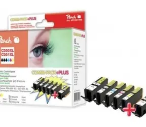 Peach remanufctured PGI-550XL/CLI-551XL MultiPack Plus alternativní cartridge