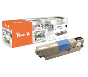 Peach Remanufactured alternatívny toner OKI 44973536 / C301/321 / 2200 strán / čierna