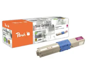 Peach Remanufactured alternatívny toner OKI 44973534 / C301/321 / 1500 strán / purpurová